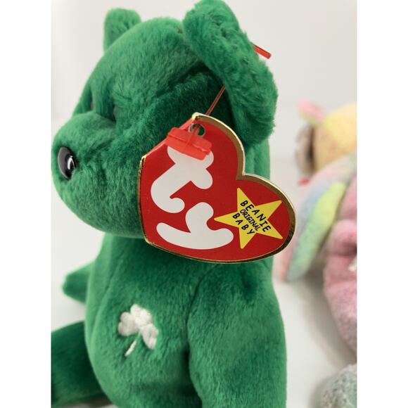 Ty Beanie Babies Bear Bundle (3pcs) Erin, Groovy And Teddy - Picture 8 of 16